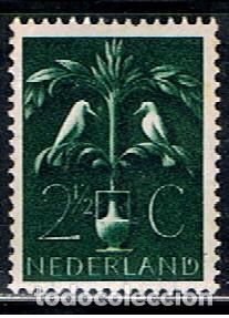 Sellos: HOLANDA // YVERT 398 // 1943 ... USADO